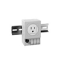 Hammond Manufacturing SSD03504001 DIN Rail Receptacle 125V 15A