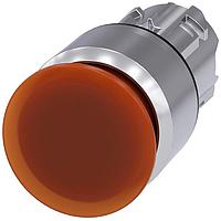 SIEMENS A6X30141042 Mushroom ILLUM. MUSHROOM PUSHBUTTON. 30MM. AMBER