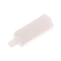 Keystone Electronics 4799 Hex M-F NYLN HEX 6X.50"