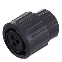 Amphenol SINE Systems RTS6BS12N3SHEC03 Connectors Female straight plug end cap Sz 12 3 p