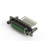 EDAC 628-M15-623-GT6 D-Sub Connectors - Standard Density Vertical Machined D-Sub Connector