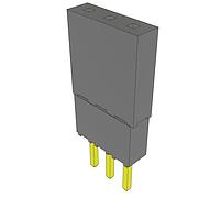 Samtec ESQ-103-23-G-S Sockets Elevated Socket Strip