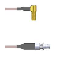 Amphenol Custom Cable Q-2S00S000H006i RF Cable Assemblies SMA-RJB/HDBNC-SJB G142 6I