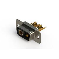 EDAC 627-2WK2622-4T1 Mixed Contact D-Sub Connectors Vertical Combo Dsub