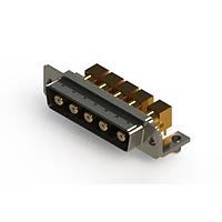 EDAC 629-5W5-240-7NB Mixed Contact D-Sub Connectors Right-angle Power Combo D-Sub Connector