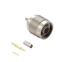 Wurth Elektronik 60445022210321 Cable Connectors WR-NTYPE Cable Connector Straight Plug Soldered-Crimp RG174/316/188