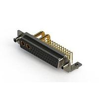 EDAC 630-43W2250-3TD Mixed Contact D-Sub Connectors Right-angle Power Combo D-Sub Connector