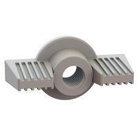 Essentra Components 06M060100DWN Wing Nut Deco Wing Nut, M6 X 1 Thread, 13.4mm Height