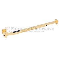Fairview SMW28HC001-20 WR-28 Directional Waveguide Coupler 20 dB With UG-599/U Flange and H-Plane Coupled Port From 26.5 GHz to 40 GHz Ka Band