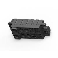 AMP Connectors - TE Connectivity 2212250-1 Heavy Duty Power Connectors FORGE, ASSY PIN, 2#0 4#4-2#8-1#12-1#22