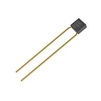 KEMET CC05CG820F Multilayer Ceramic Capacitor LDD Mil C0G PRF20, Ceramic, 82 pF, 1%, 200 VDC, C0G, N/A, Lead Spacing = 5.08mm