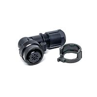 JAE Electronics JN2FS04FK1X-R Connectors Plug 4P CBL R/A