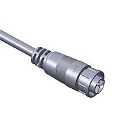 Amphenol LTW PWC-03AFMM-TL7A04 Specialized Cables Power, PWC, Plastic, 20A, 03 pins, Female Connector, Male Contact, Straight, 3 Points Lock, Overmolded, Length 4000mm, IP67
