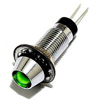 Mallory Sonalert FL1M-8CJ-3-G12V Indicators LED GRN 8MM NUT 12VDC
