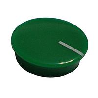 Eagle Plastic Devices 450-CL214 Knobs & Dials Green Cap-Wht Line 21mm Knob