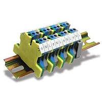 Altech CTL2.5U/BU DIN Rail Terminal Blocks 6x67x84mm 25A 300V DINRail TrmBlk, Blue