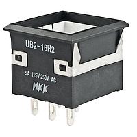 NKK Switches UB216KKW016G Pushbutton Switches SWITCH PUSHBUTTON