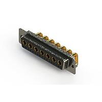 EDAC 630-24W7640-3T2 Mixed Contact D-Sub Connectors Right-angle Power Combo D-Sub Connector