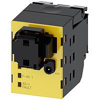 SIEMENS 3SU14011EE204AA0 AS-Interface Module AS-I MODULE, 2 SAFE INPUTS, 1LED, RED