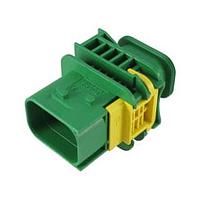 AMP Connectors - TE Connectivity 3-1564512-1 Housings 8POS, TAB 1.6X0.6, TAB HSG, ASSY