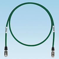 Panduit STP6X18GR Cat 6a Copper Patch Cord, Cat 6A, Green S/FTP C