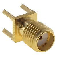 Radiall R124426123 PCB Receptacles SMA / STRAIGHT JACK RECEPTACLE FOR PCB SOLDER LEGS