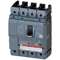 SIEMENS 3VA61107HL412AA0 System Protection BRKR 3VA61 4P 100A  100KA ETU3-LI 100