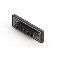 EDAC 628W9W4-624-2NA Mixed Contact D-Sub Connectors Vertical Waterproof Power Combo D-Sub Connector