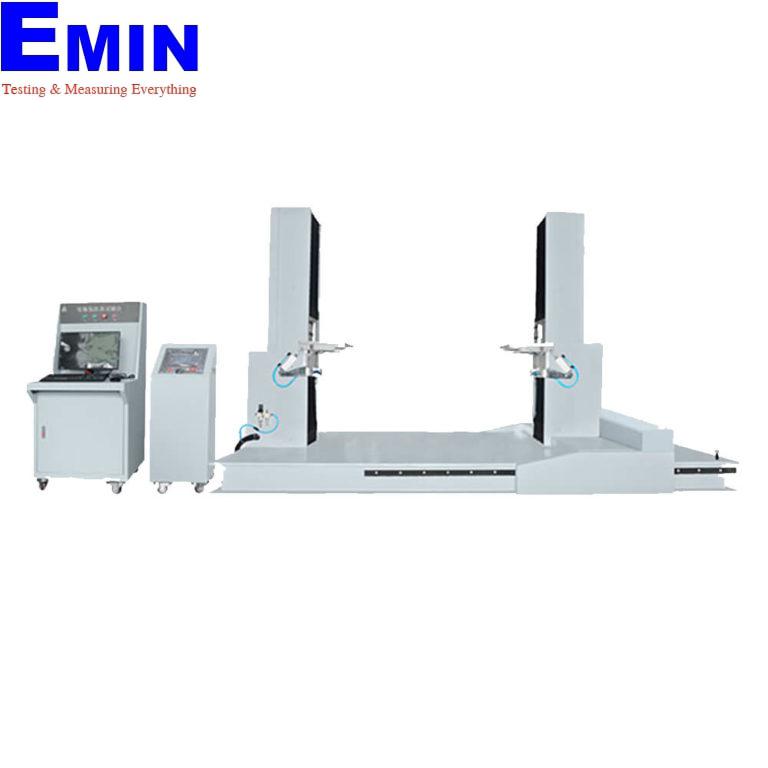 Battery drop and impact testing equipment for mechanical safety evaluation