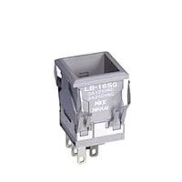 NKK Switches LB16SGW01 Pushbutton Switches STD SIZE PUSHBUTTON SNAP-IN