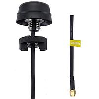 Taoglas IS.01.B.305111 Passive Antenna Hercules IS.01 433MHz 0dBi Permanent Mount Antenna, 3m NFC-200  SMA(M)