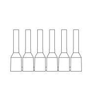 Panduit FSD74-8-K One Wire Insulated Ferrules on Mini-Reel, single