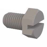 Essentra Components 3231224050 Slotted Hex Slotted Hex Screw, 5/16-24 Thread, 1/2 Lg