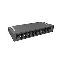 Amphenol FCI HFW9R-2STE1H1LF Headers 1.00mm Flex Connector, HFW-R series, 9 Position, Top Side Contact, Side Entry Surface Mount Non-ZIF Connector, Tin plated, Lead Free, Halogen free.