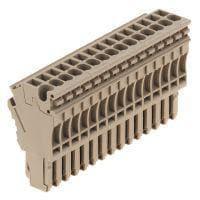 Weidmuller 1815330000 Pluggable Terminal Blocks ZP 2.5/1AN/QV/15