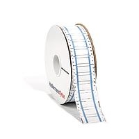 HellermannTyton 553-60007 Heat Shrink ShrinkTrak Labels, 2-Sided, Unslit, Halogen Free, 1.97" x 1.69", Polyolefin, White, 1000/pkg