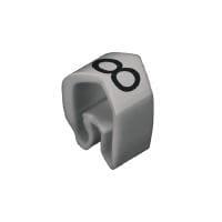 Weidmuller 0251311527 Wire Labels & Markers CLI C 2-4 GR/SW 8 MP