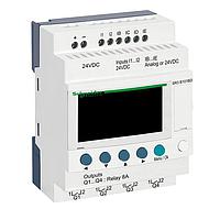 SCHNEIDER SR3B101BD Modular Smart Relay Zelio SR3 10 I-O 24VDC, relay out