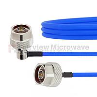 Fairview FMCA1048 N Male to RA N Male Cable FM141FLEX Coax and RoHS Compliant