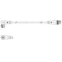 Molex 1200662091 Sensor Cables / Actuator Cables MIC 4P M/MFE 40M ST/90 22/4 TP