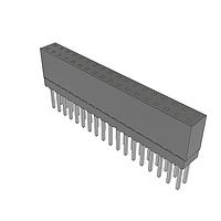 Samtec ESQ-118-13-L-D Sockets Elevated Socket Strip