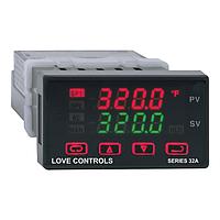 Dwyer 32A133 Compact 1/32 DIN Temp/Process Controllers, Dual Display & Universal Input