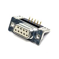 Amphenol CONEC 164A11519X Receptacle 9 POS F R/A .318 INSERT 4-40