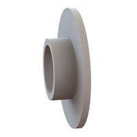 Essentra Components 12SWS1087 Shoulder Washer Shoulder Washer, .255 ID, .630 OD, .322 Shank OD