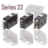 ITW Switches 22-204 Miniature SNAP ACTION SWITCH MINI 10A DBL POLE
