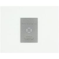 Chip Quik PA0055-S Sockets & Adapters MLP/MLF-28 Stainless Steel Stencil