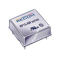 RECOM Power RP15-4815SAW-HC Isolated 15W DC/DC 1.6kV REG 4:1 18-75Vin 15Vout