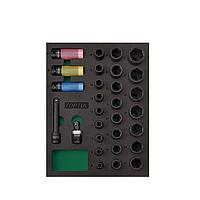 TOPTUL GVB2906 1/2" DR. Impact Socket Set (29 pcs)