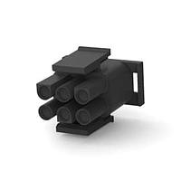 AMP Connectors - TE Connectivity 1586379-1 Receptacle Housings 06P PLUG HSG NAT