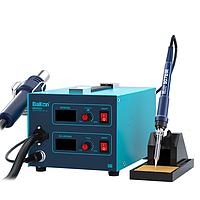 Bakon BK852D+ Soldering Iron Hot Air Gun De-soldering 2 In 1 Rework Station (230 / 50Hz, 700W)